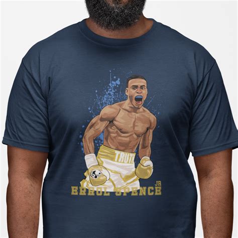 Rev up your wardrobe with our Errol Spence T Shirt